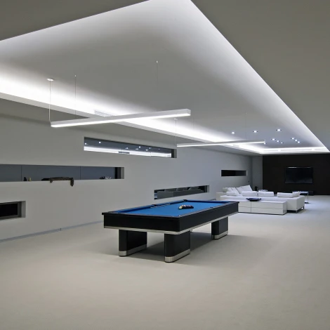 Подвесной линейный светодиодный светильник LSG-01-1-8*103-16-6500-MS Elektrostandard 101-200-30-103 (220V, на тросе)