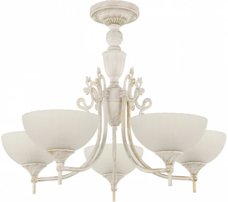 Потолочная люстра на штанге Arte Milano AM340049 340049/5 WT+G (220V)