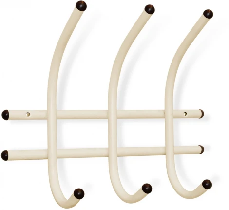 Вешалка SHT-WH8 ваниль/коричневый Sheffilton 8582339601