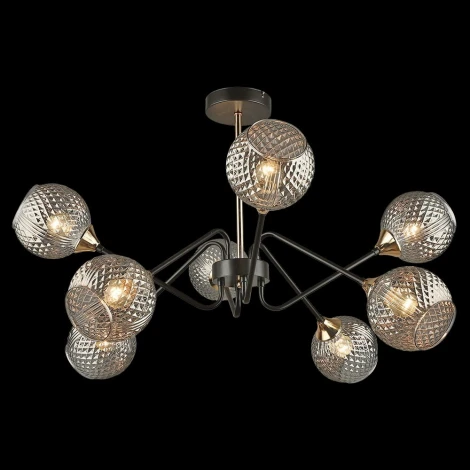 Потолочная люстра на штанге Reluce 04898-0.3-08 COFFEE+FGD (220V)