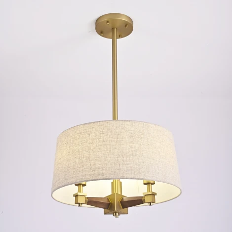 Потолочная люстра на штанге Jorgenson Beige ImperiumLoft Stavra-Triple01 (102090-26)