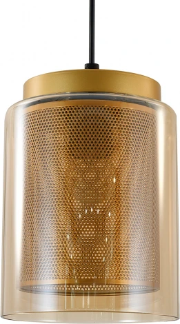 Подвесной светильник (10023/1P Gold) Indigo Alleanza V000506 (220V, на проводе, круглые)