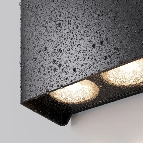 Уличный настенный светильник Maytoni Outdoor Shell O505WL-L6B3K