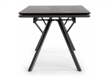 Кухонный стол Woodville Ворен 180(240)x90 nero markina / черный