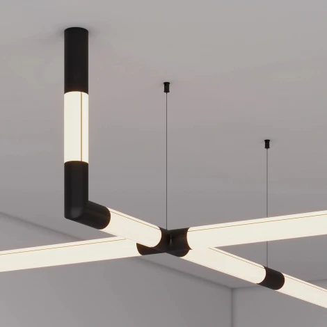 Соединитель профиля ROUND-D36-360-X90 (Arlight, Металл) 050544