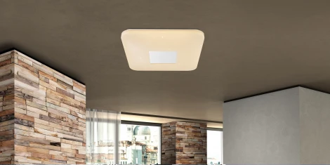 Потолочный светильник Globo Turcana 41337-24 (LED, 220V, пульт управления)