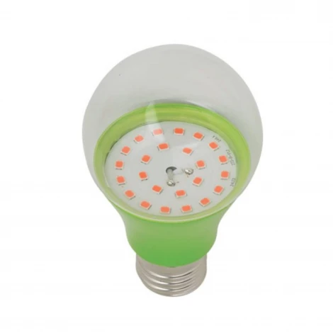 Лампочка светодиодная E27 8W шар розовая Uniel LED-A60-8W/SPSB/E27/CL PLP30GR