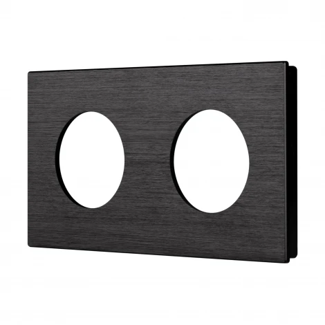 Рамка алюминиевая FRM-PRESTO-ALR-2-BK (Arlight) 043875