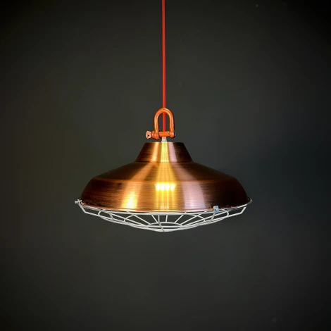 Подвесной Лофт светильник Smм Медь ImperiumLoft Smm01 (185374-26) (220V, на проводе, круглые)