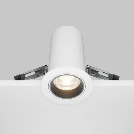 Встраиваемый светильник светодиодный Maytoni Focus Led DL125-L12-3K-W (220V, круглые)