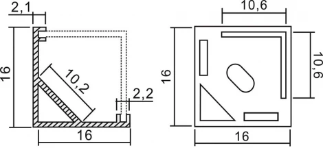 Профиль 10300 Feron