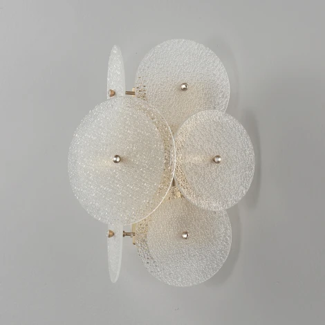 Бра Crystal Lux DANDELION AP2 GOLD