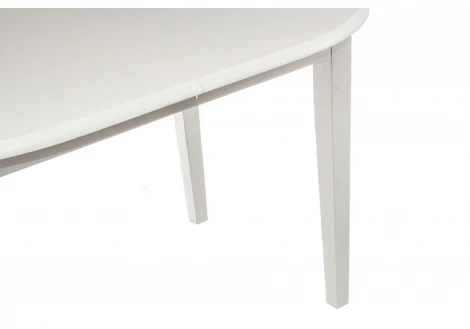 Обеденный стол из дерева Woodville Lugano butter white 1597