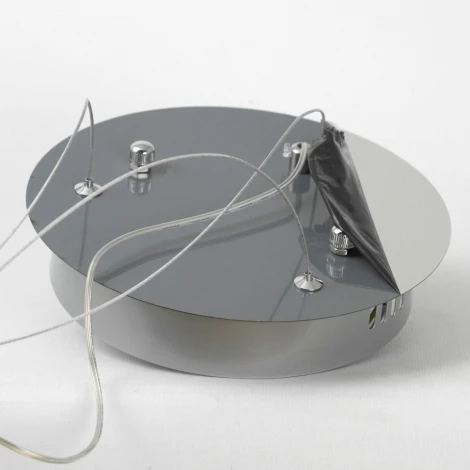 Подвесная люстра Lussole Napa LSP-7266 (LED, 220V, хрусталь, на тросе, круглые)