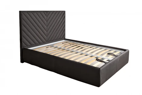 Кровать Milano Basic c подъем.мех.велюр серый Colt1003 173*220*125 Garda Decor