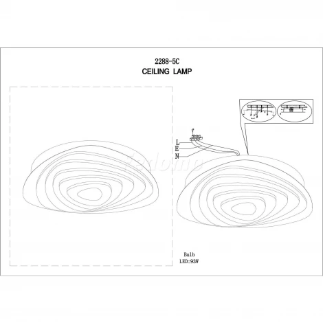 Потолочный светильник F-Promo Ledolution 2288-5C
