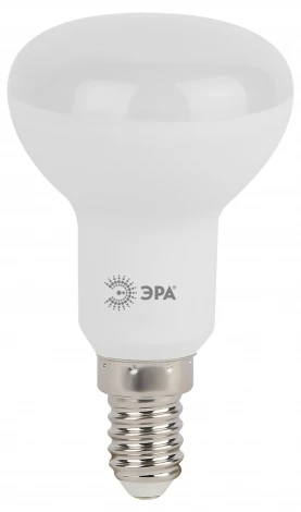 Лампочка светодиодная E14 6W ЭРА LED R50-6W-840-E14