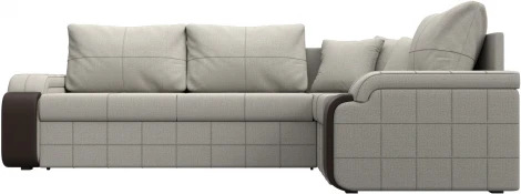 Диван угловой Николь правый угол Лига Диванов (Рогожка) арт.126000