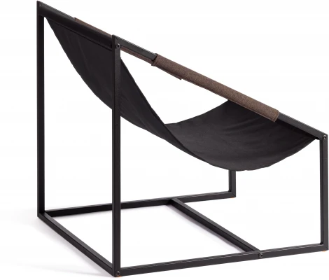 Кресло Charli / Чарли без подлокотника Tetchair (Рогожка/Коричневый) арт.24901