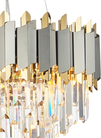 Подвесная люстра Natali Kovaltseva Queen Ii 81450/8C GOLD