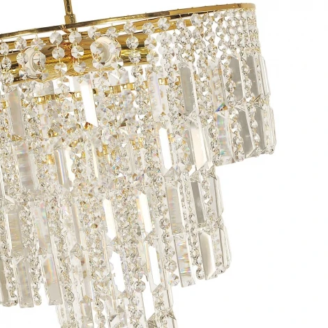 Подвесная люстра Arti Lampadari Napoli E 1.5.46.501 G (220V, хрусталь)