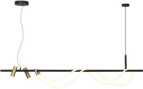 Подвесной светильник с гибким неоном Corda 4397/40L (LED, 220V, на тросе)