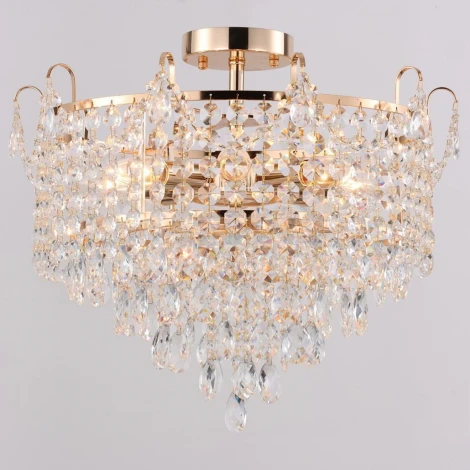 Потолочная люстра хрустальная на штанге Reluce 90192-0.3-06 FGD (220V)