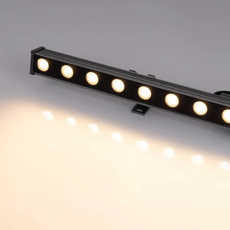 Линейный прожектор LED AR-LINE-760-18W Warm3000 (GR, 30 deg, 230V) (Arlight, IP65 Металл) 045372