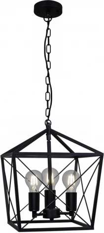 Подвесной светильник ILLUMICO IL1026-3PA-05 BK (220V, на цепи)