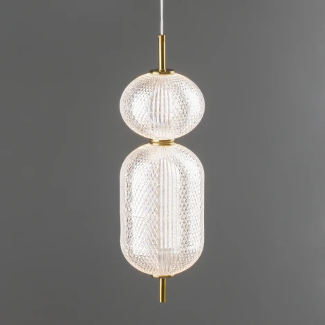 Подвесной светильник Freya Awella FR6135PL-L13BT (LED, 220V, на проводе, шар)