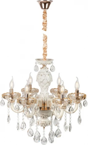 Подвесная люстра AM Group FIDELIA FIDELIA SP6 (220V, на цепи, подсвечник, свеча)