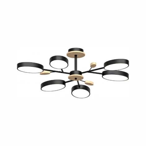 Потолочная люстра светодиодная на штанге LED4U LED4U L3220-830 BK