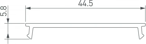 Экран SL-W45-10000 OPAL (Arlight, Пластик) 044640