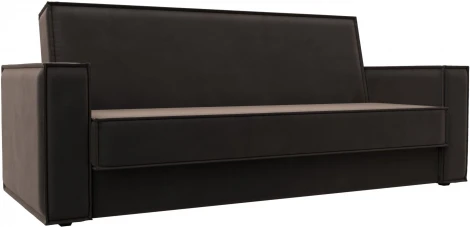 Диван-книжка Куба (Коричневый/Велюр) Лига Диванов арт.122042