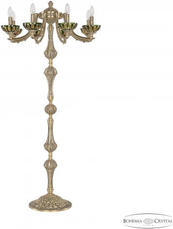 Торшер Bohemia Verona 72009T/8/210 FP P Amber-Green/H-1H