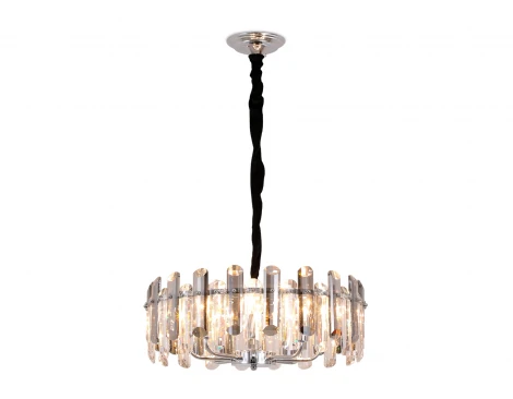 Подвесная люстра Ambrella Traditional TR5303 (220V, хрусталь, на цепи, круглые)