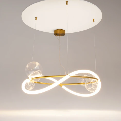 Подвесной светильник с гибким неоном Maytoni Oasis MOD289PL-L44BS3K (LED, 220V, на тросе)