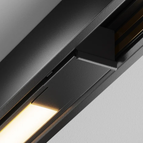 Трековый светильник низковольтный светодиодный 48V 18W 3000K Maytoni Technical Basis TR240-2-18W3K-B