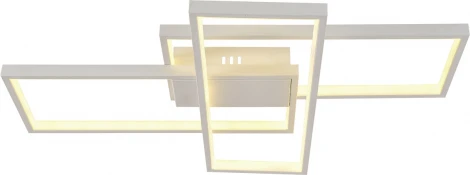 Потолочная люстра светодиодная Escada Escada Arcade 10254/3LED 91Вт металл/акрил, белый (регулировка яркости, 220V, пульт управления)