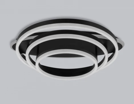 Потолочный светодиодный светильник с пультом Ambrella Acrylica Disk FA8524 (220V, умный дом - Smart Life, круглые)