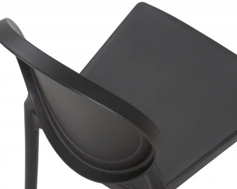 Набор 4 шт Стул обеденный DOBRIN ALBERT (цвет чёрный)