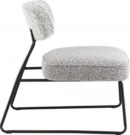 Кресло лаунж Kate серый Stool Group арт.УТ000039357