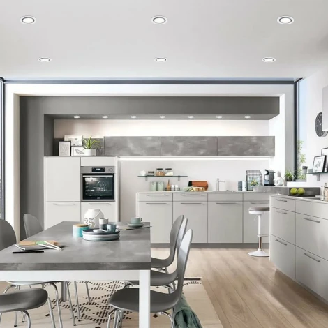 Встраиваемый точечный светильник Elektrostandard 15267/LED 7W 4200K белый/серебро