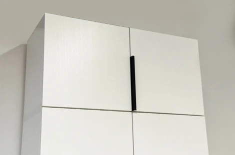 Антресоль двухдверная L800 Баско Mebelson (ЛДСП/Светлое дерево) арт.173774,2552