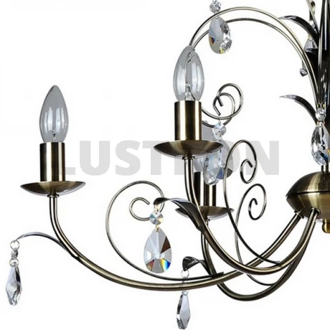 Подвесная люстра IDLamp 835 835/6-Oldbronze