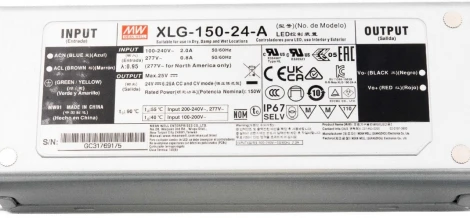 Блок питания IP67 Meanwell 150W Favourite 2001-DC-200