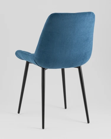Стул Stool Group Флекс Original велюр синий 4 шт. УТ000042233