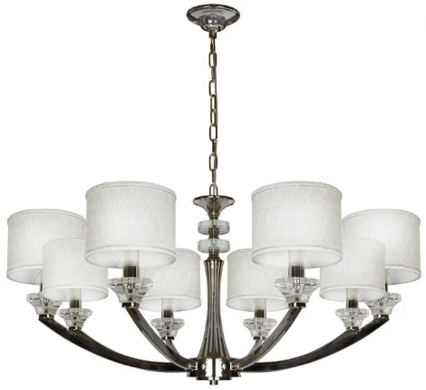 Подвесная люстра iLamp Oxford 85175/8 CR (220V, на цепи)