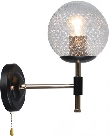 Бра Wedo Light Kameliya WD3624/1W-FGD-BK-WT