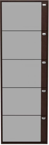 Обувница Leset Эдит 5S (ЛДСП,Зеркало) Leset арт.2500000205149